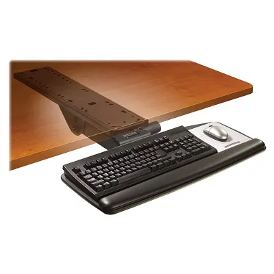 Sit-Stand Risers & Keyboard Trays - 3M Trays
