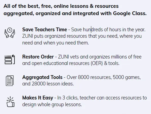 Touchscreen For Education - Zuni