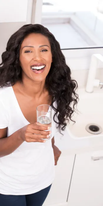 Elevate Your Office Refreshments - Lady Drinking Water