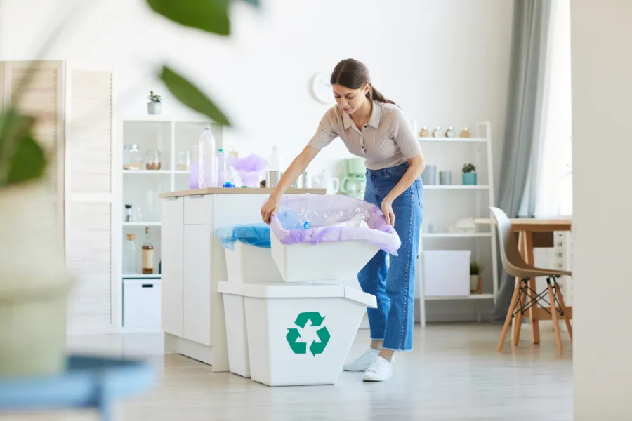 Spring-Cleaning Action Steps - Trash cans