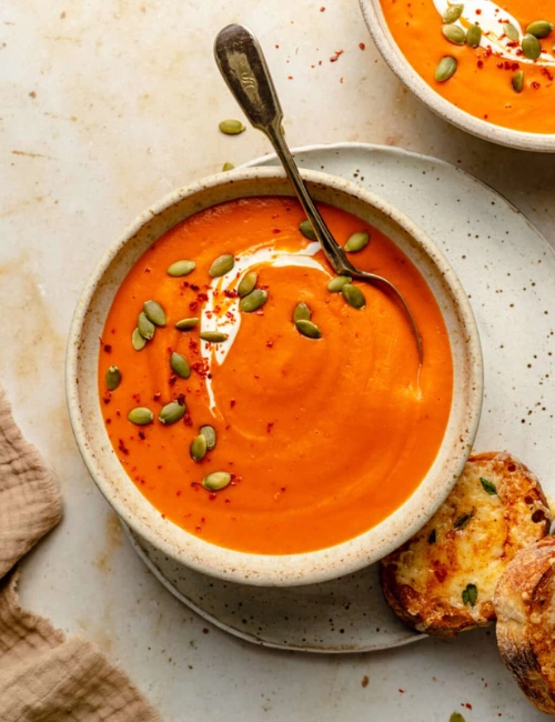 Roasted Butternut Squash Soup image